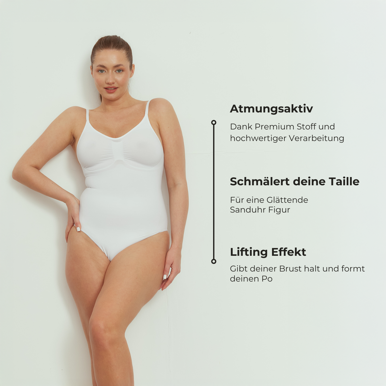 Bodysuit Sculpting Shapewear mit Slip