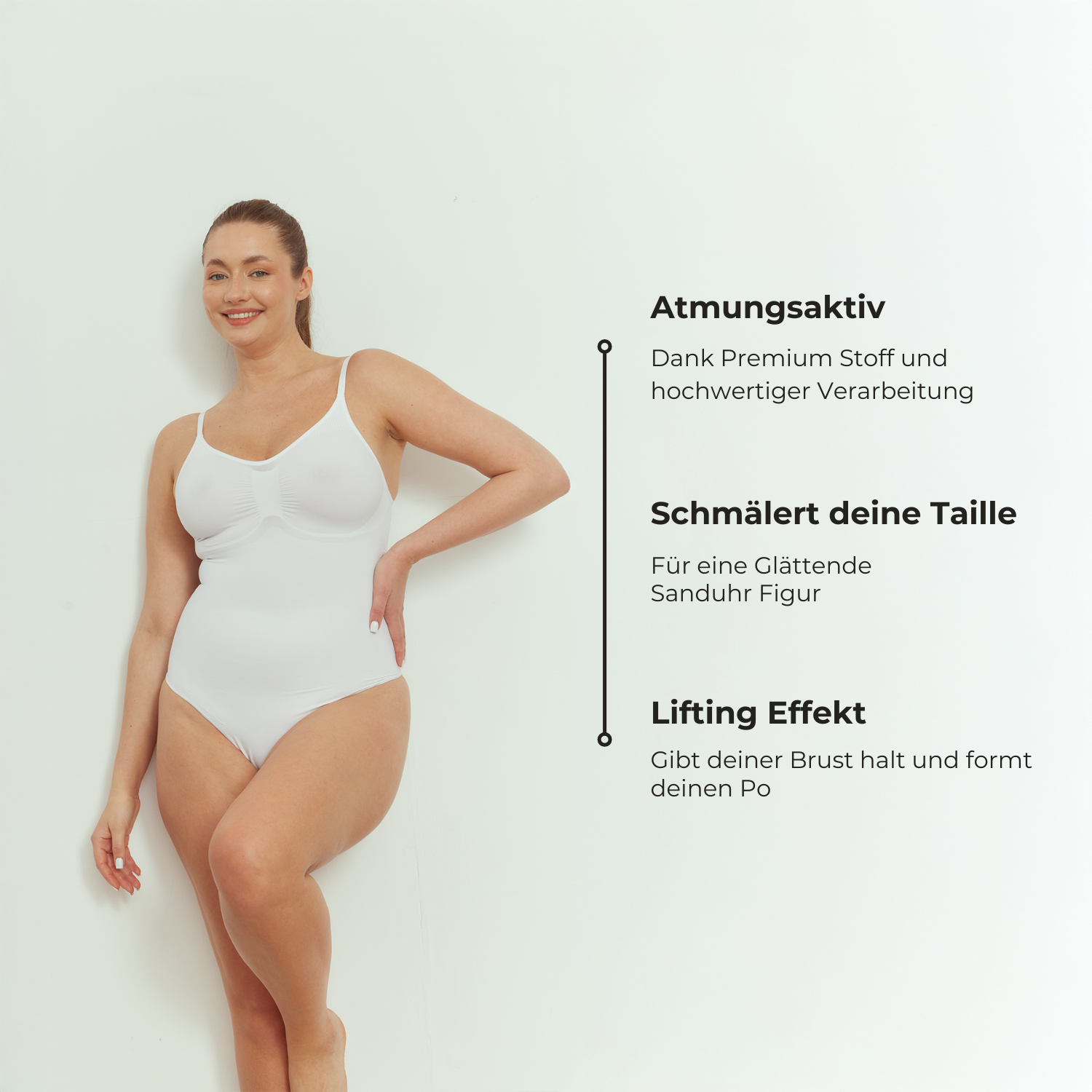 Body gainant sculptant avec ficelle