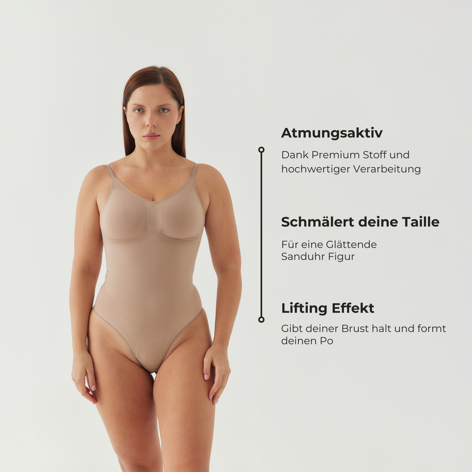 Body gainant sculptant avec ficelle