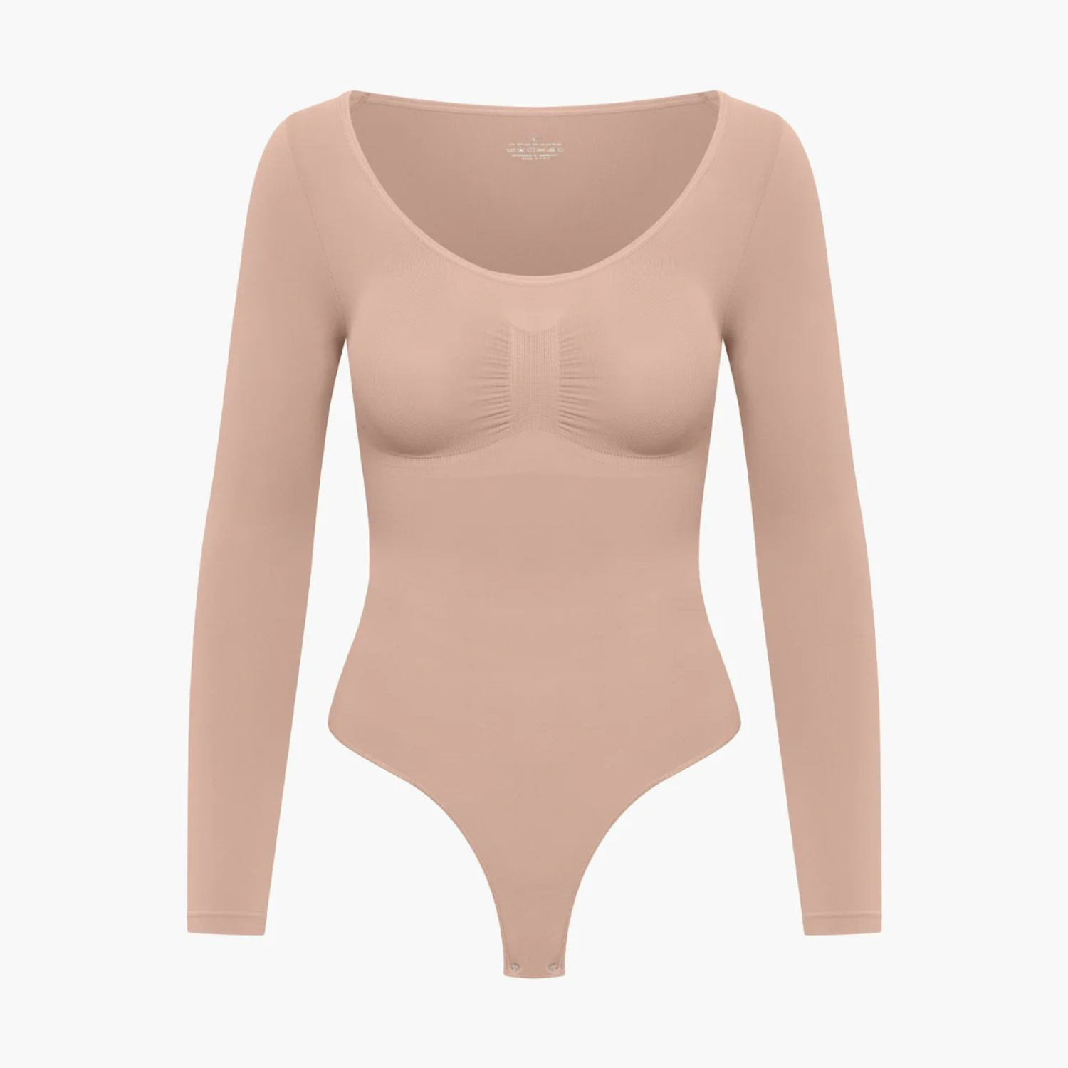 Bodysuit Sculpting Shapewear Longsleeve mit String