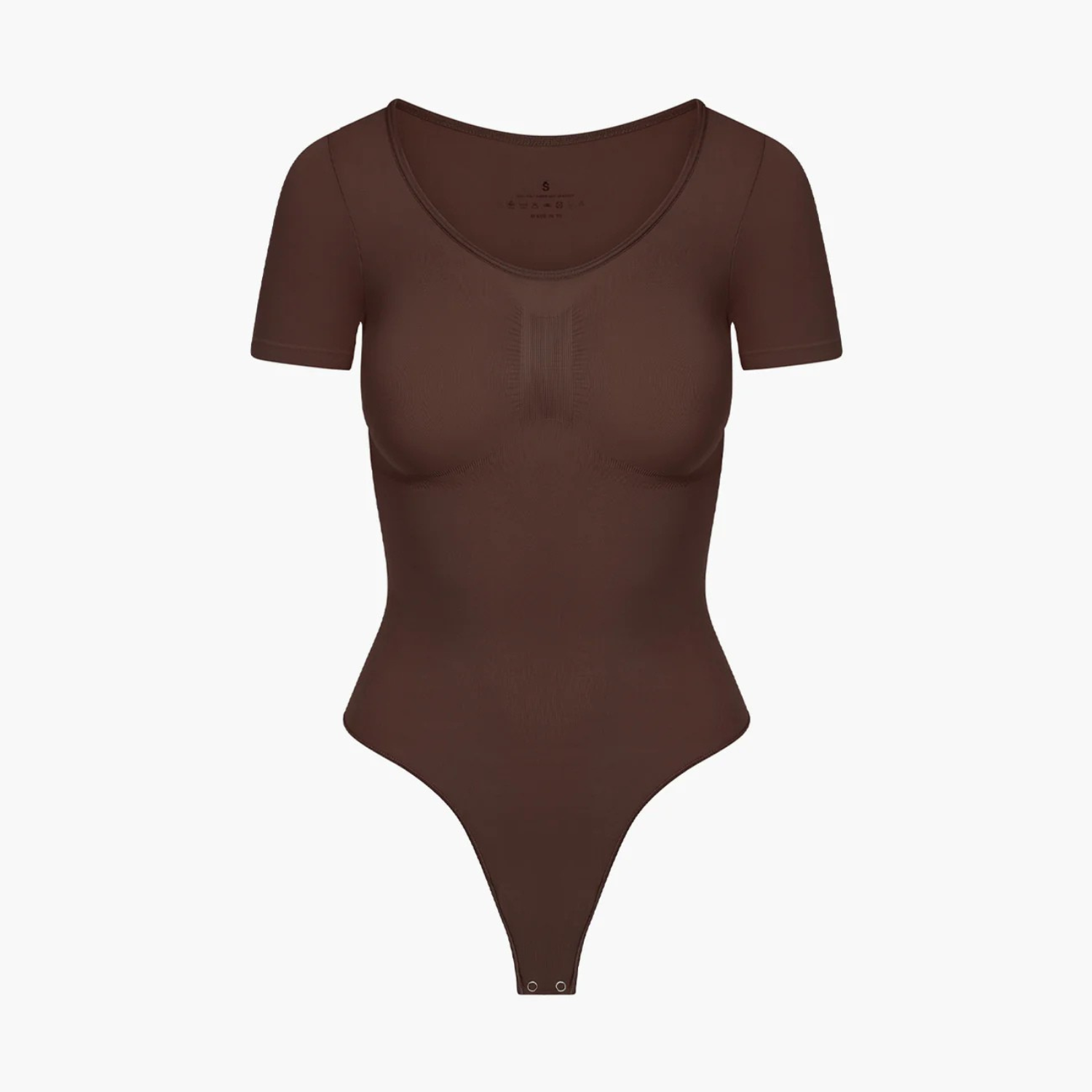 Bodysuit Sculpting Shapewear T-Shirt mit String