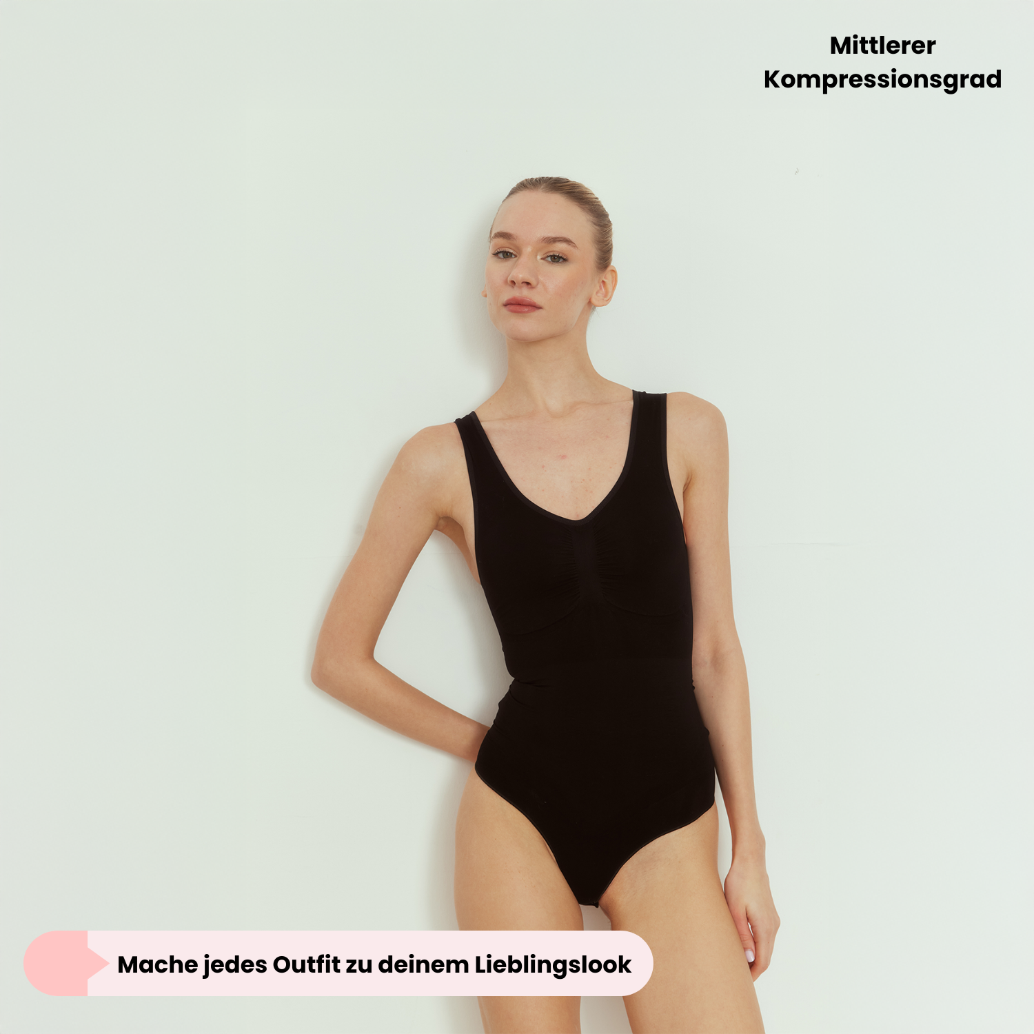 Tank Bodysuit Sculpting Shapewear mit String