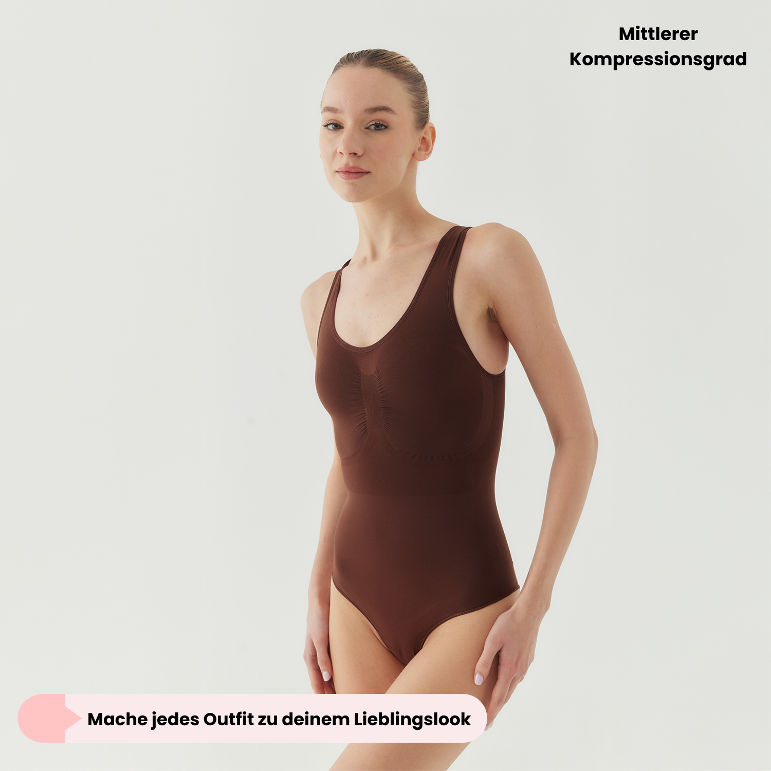 Tank Bodysuit Sculpting Shapewear mit String