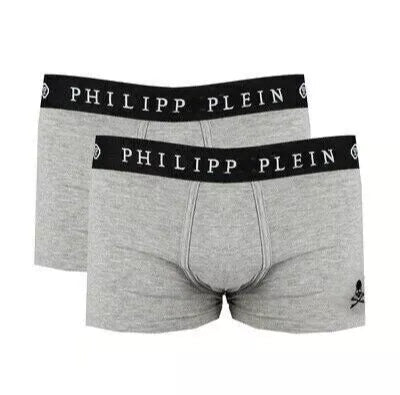 Philipp Plein Boxer Skull Print Lot de 2 boxers pour hommes