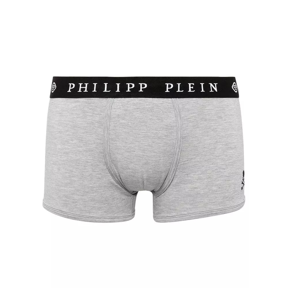 Philipp Plein Boxer Skull Print Lot de 2 boxers pour hommes